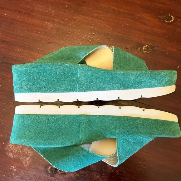 FLY London Women Begs Wedge Sandal Shoe, Avocato, EU 39 / US 8-8.5 - Picture 4 of 6